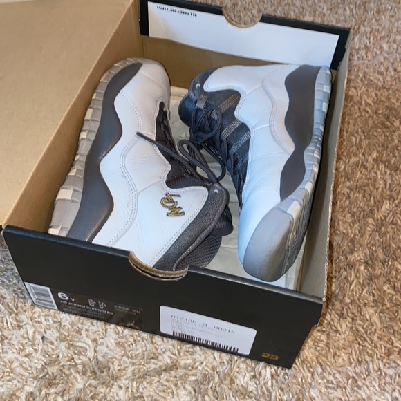 🤍 RARE 🤍 Jordan Retro 10 “London” 🤍 size 6Y/7.5 womens/6 mens - Picture 6 of 8